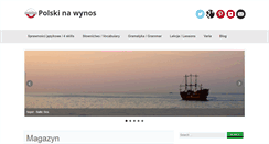 Desktop Screenshot of polskinawynos.com