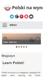 Mobile Screenshot of polskinawynos.com